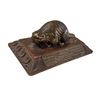 Image 1 : Vintage Diamond Grit Beaver Paper Weight