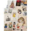Image 2 : Assorted Vintage Cards: Place Cards, Post Cards, & More