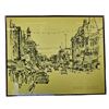 Image 1 : Original Handsketching By R.D. Wilson "Looking East On Main Street, Galt Ontario"