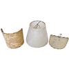 Image 1 : 3 Vintage Lamp Shades