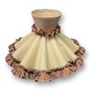 Image 2 : Pair Of Vintage Matching Ruffled Lamp Shades