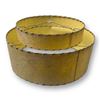 Image 2 : 3 Art Deco Wired Tied Fiberglass Lamp Shades