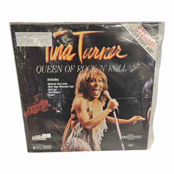 Tina Turner Queen Of Rock 'N' Roll Laser Disc