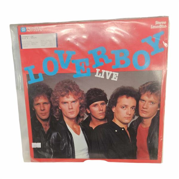 Lover Boy Live Laser Disc