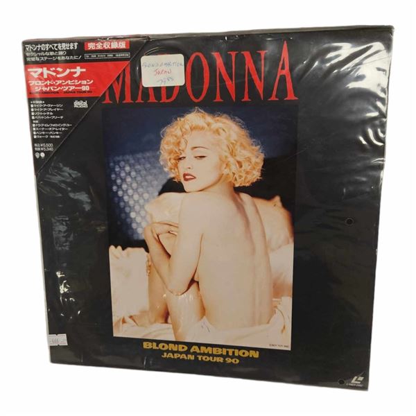 Madonna Blond Ambition Japan Tour 90 Laser Disc