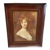 Image 1 : Vintage Framed Print By A. Asti Of A Woman