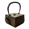 Image 2 : Vintage Asian Metal Square Teapot