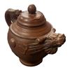 Image 2 : Vintage Asian Dragon Motif Pottery Teapot