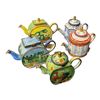 Image 1 : 5pcs Of Porcelain Teapots (3 Are Kelvin Chen)