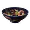 Image 1 : Vintage Moorcroft Blue Floral Pottery Bowl