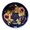Image 2 : Vintage Moorcroft Blue Floral Pottery Bowl