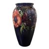Image 2 : Vintage Moorcroft Blue Floral Pottery Vase