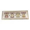 Image 1 : Vintage Native American Cross Stitch Picture With 4 Highly Decorative Dresses
