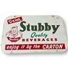 Image 1 : Original Stubby Beverages Tin Rack Topper Sign