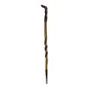 Image 1 : Vintage Hand Carved Wooden Cane With Snake Motif