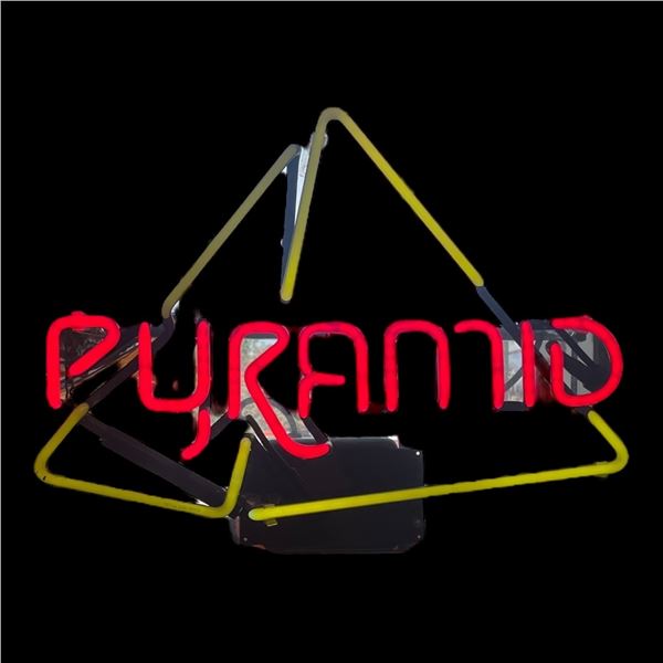 Vintage Pyramid Brewing Co. Neon Sign
