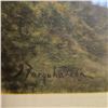 Image 2 : Vintage Framed Print Heard Of Sheep Scene