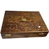 Image 2 : Vintage Oak Cutlery Case With Cutlery