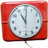 Image 1 : Vintage Red Westclox Wall Clock