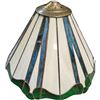 Image 1 : Vintage Stain Slag Glass Lamp Shade