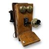 Image 1 : Antique Northern Electric Company Wall Hanging Telephone #323