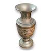 Image 2 : Assorted Vintage Brass Items: Chain, Bowls, Vases, Picture Easel, & More