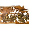 Image 2 : Beautifully Carved Wooden Beta Fish Scene