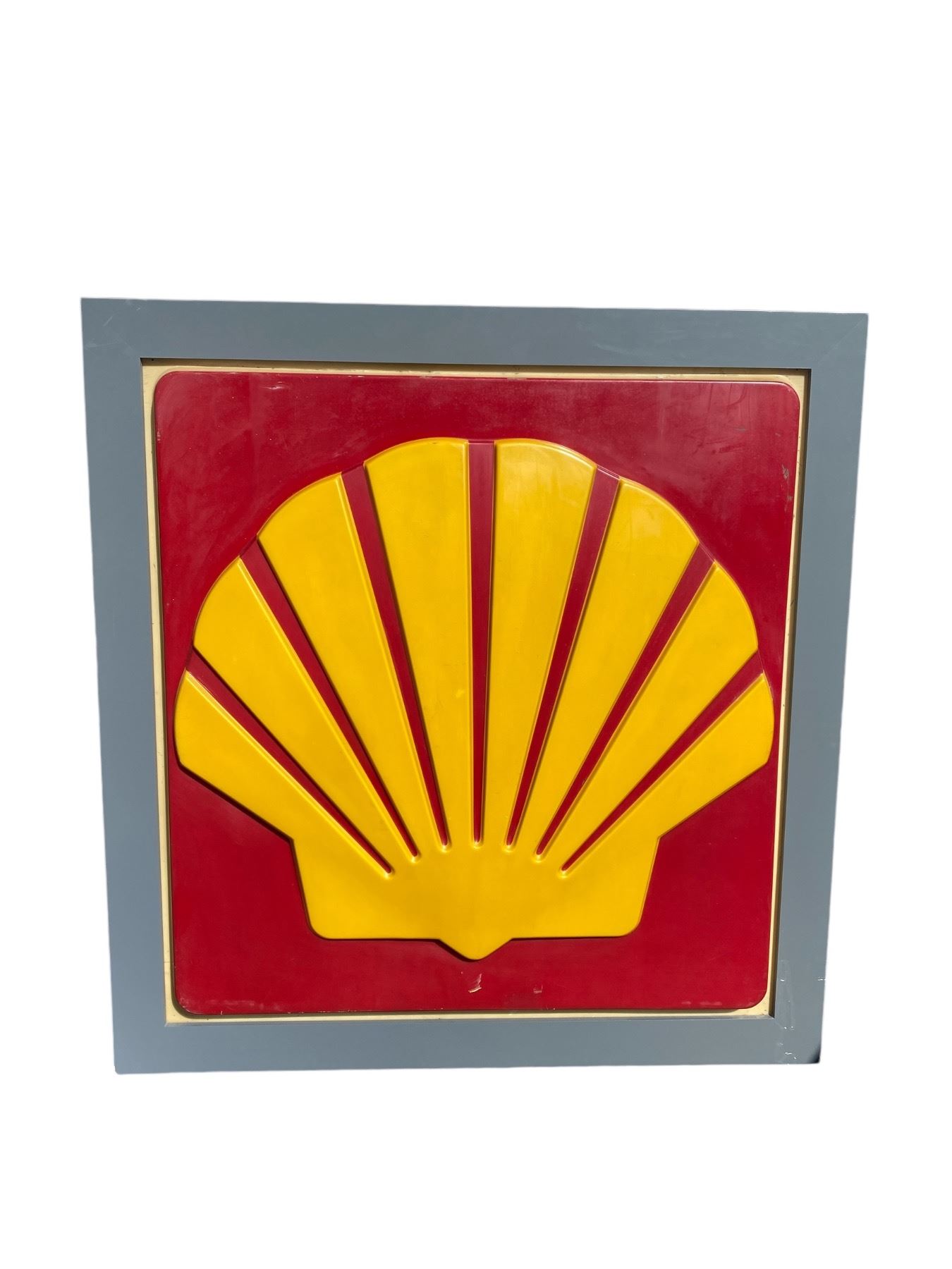 Large Vintage Shell Gas Station Sign