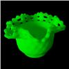 Image 1 : Uranium Glass Fluted Bowl