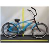 Image 1 : Blue Beach Cruiser Bike w/ Coaster Brakes