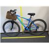 Image 8 : Schwinn High Timber Blue Mountain Bike w/ Front Basket