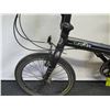 Image 8 : Euro Mini Black Folding Bike w/ Back Rack