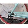 Image 2 : Schwinn S5477C Perla Blue Girl's Cruiser Bike w/ Back Rack