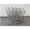Image 2 : Qty 3 Cari-All Double Basket Express Shopping Carts