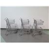 Image 3 : Qty 3 Cari-All Double Basket Express Shopping Carts