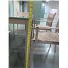 Image 16 : Kettal Rectangular Outdoor Table 61" x 36" x 29" w/ 4 Mesh Chairs 23" x 16" x 32"H