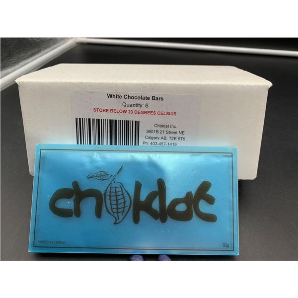 Choklat White Chocolate Bars (6 x 92g)