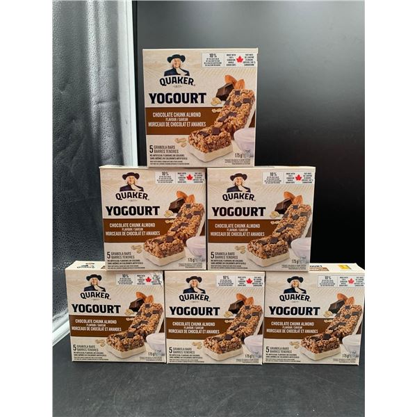 Quaker Yogourt Chocolate Chunk Almond Granola Bas (6 x 5)