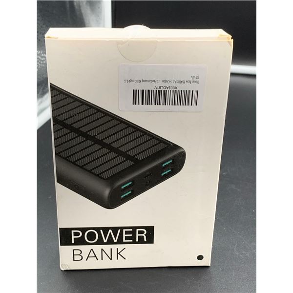 Solar Charging Power Bank Pocket Battery Pack