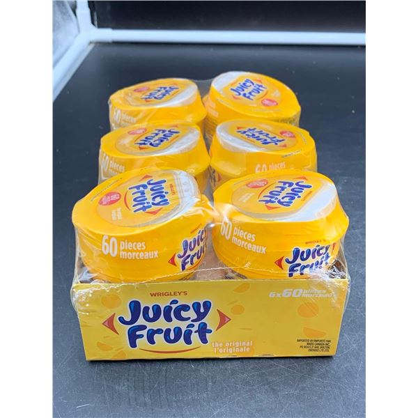 Wrigley's Juicy Fruit Gum (6 x 60pcs)