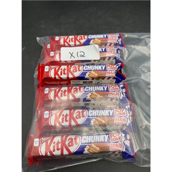 KitKat Chunky Candy Bars (12 x 48g) Popcorn