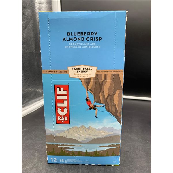 Clif Bar-Blueberry Almond Crisp (12 x 68g) Energy Bars