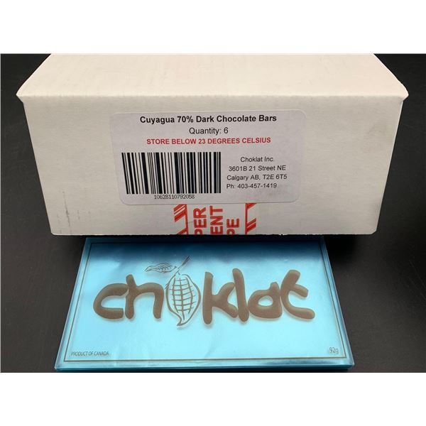 Choklat Cuayagua 70 percent Dark Chocolate Bars (6 x 92g)