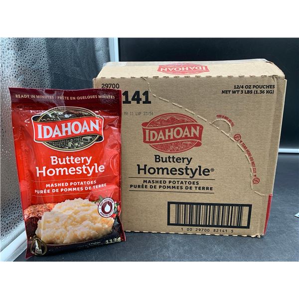 Idahoan Buttery Homestyle Mashed Potatoes (12 x 113g)