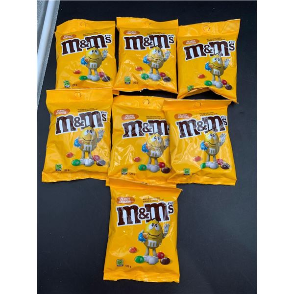 M&M's Peanuts Candy (7 x 120g)
