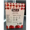 Image 2 : That's It Fruit Bars 2x (12 x 35g) Apple and Cherry Flavour
