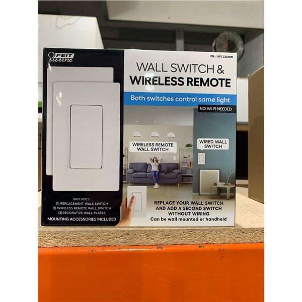 Feit Electric Wall Switch & Wireless Remote No Wi-Fi Needed