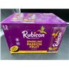 Image 1 : Rubicon Exotic Sparkling Passion Fruit Beverage (12 x 355ml)