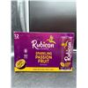 Image 2 : Rubicon Exotic Sparkling Passion Fruit Beverage (12 x 355ml)
