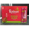 Image 2 : Rubicon Exotic Sparkling Guava Beverage (12 x 355ml)